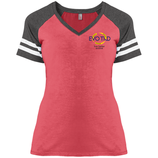 Evo Ladies' Game V-Neck T-Shirt