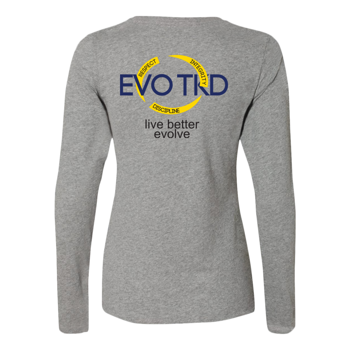 Evo Ladies’ Moisture Wicking Long Sleeve Tee